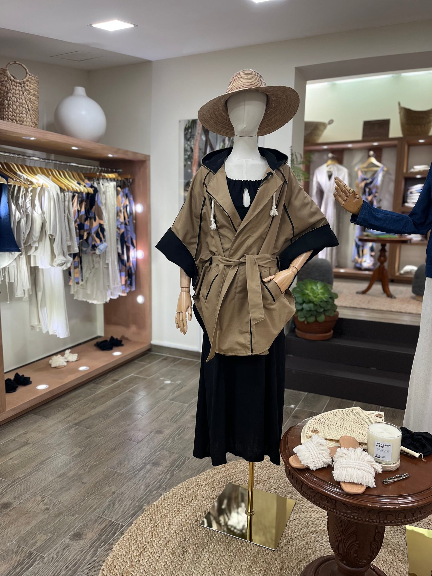 Gabardina impermeable