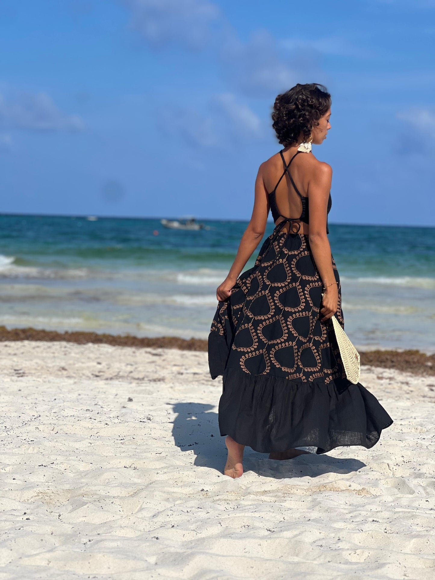 Vestido Valencia negro