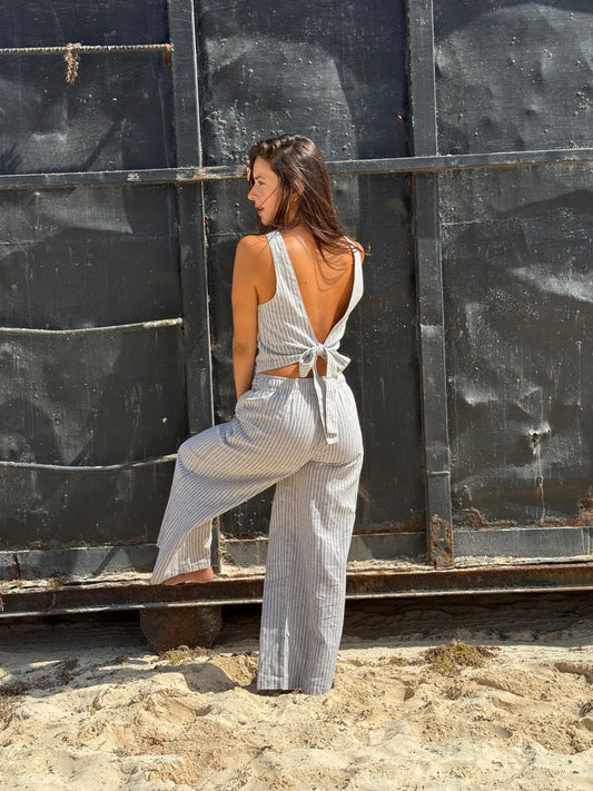 Pantalón Aura rayas