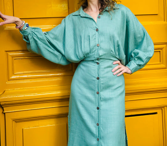 Vestido Sofía Verde