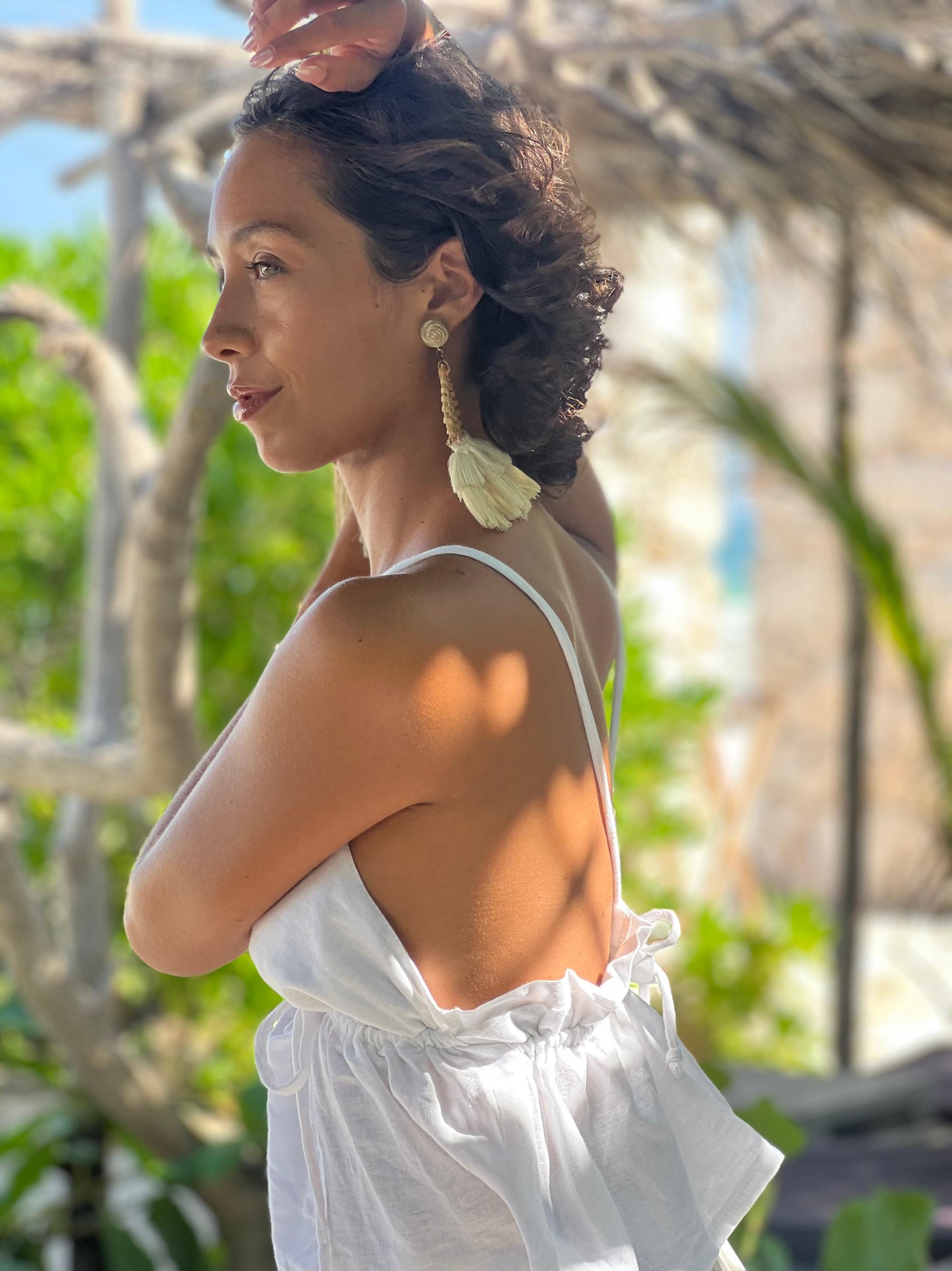 Top Liza blanco