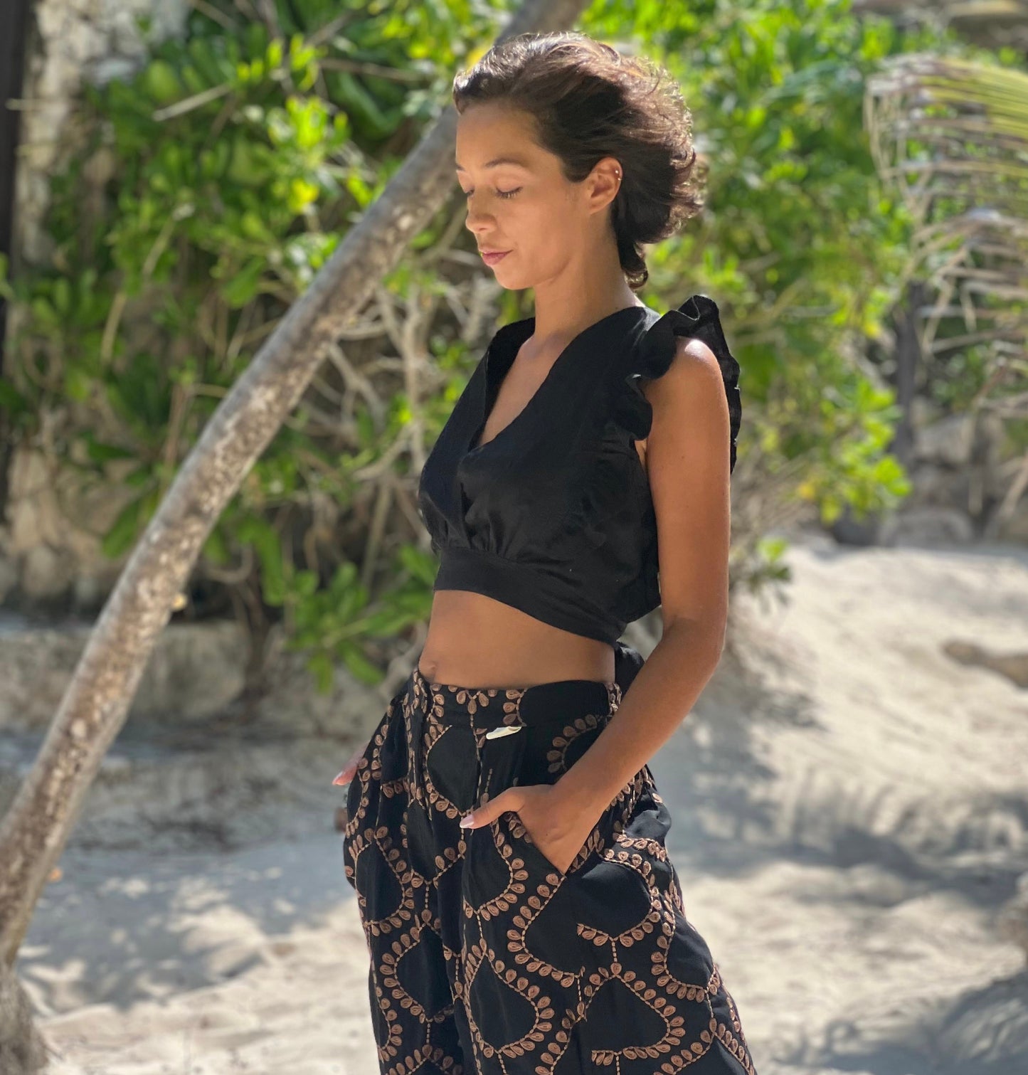 Top Mahahual negro