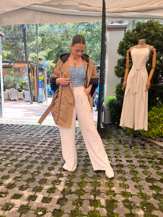 Gabardina impermeable