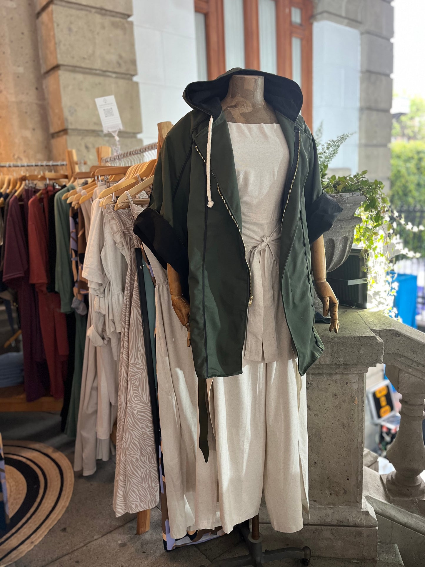 Gabardina impermeable