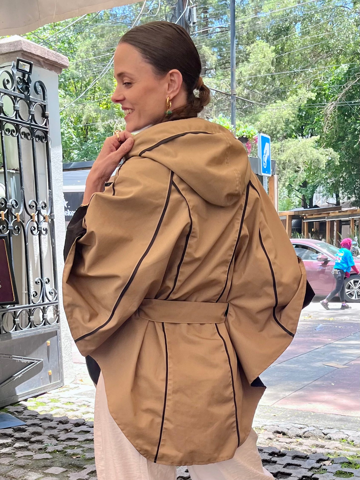 Gabardina impermeable