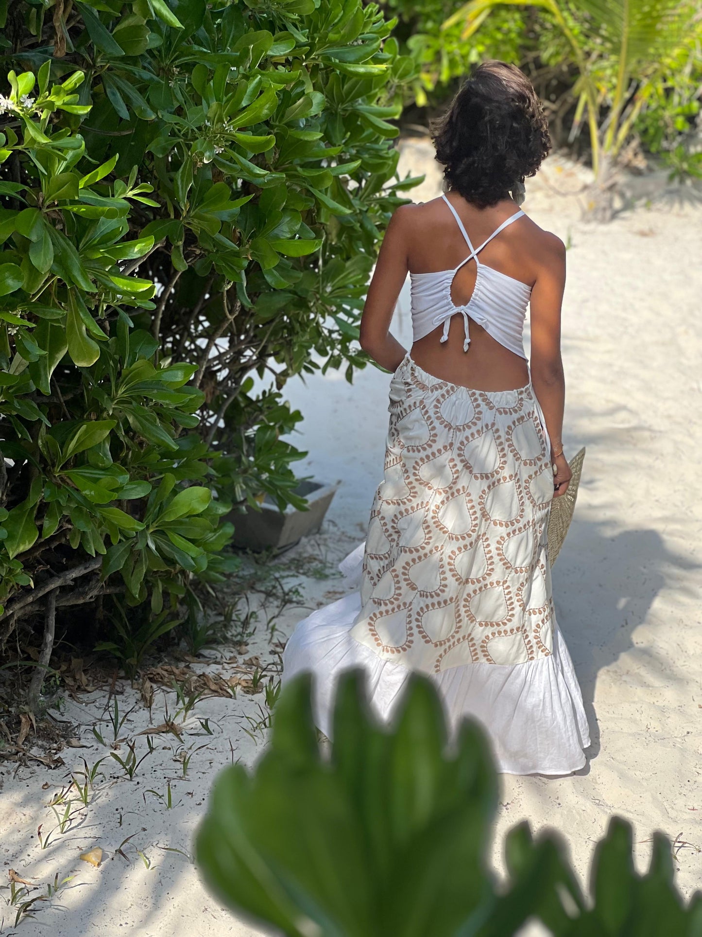 Vestido Valencia blanco