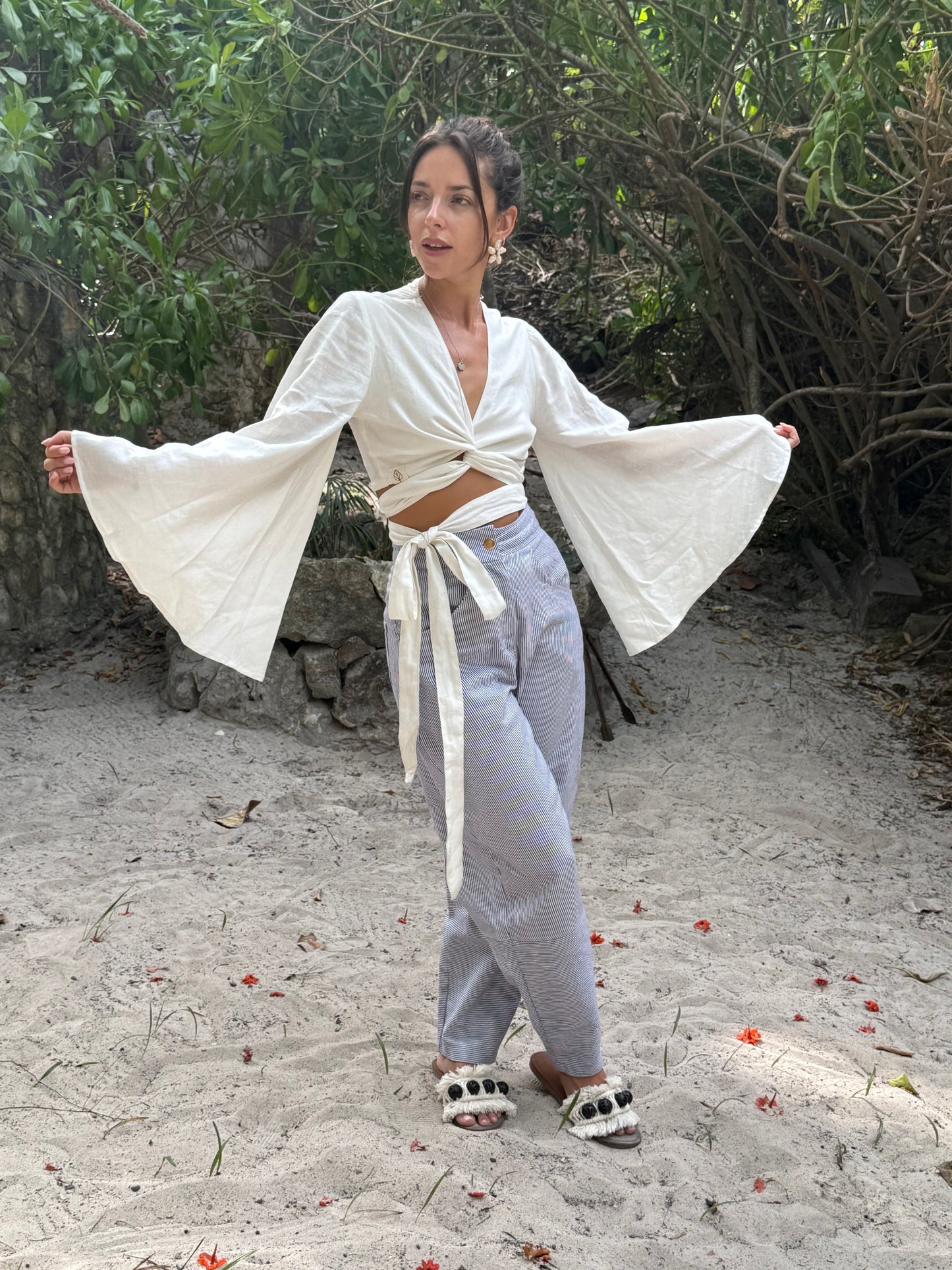 Blusa Lucía blanca