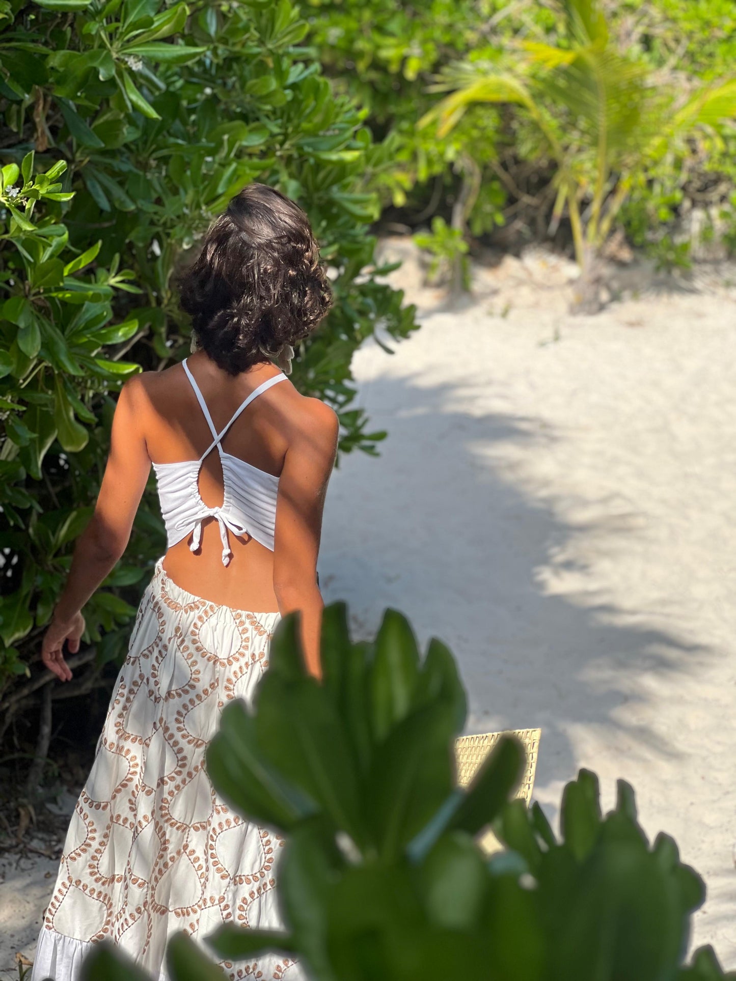 Vestido Valencia blanco