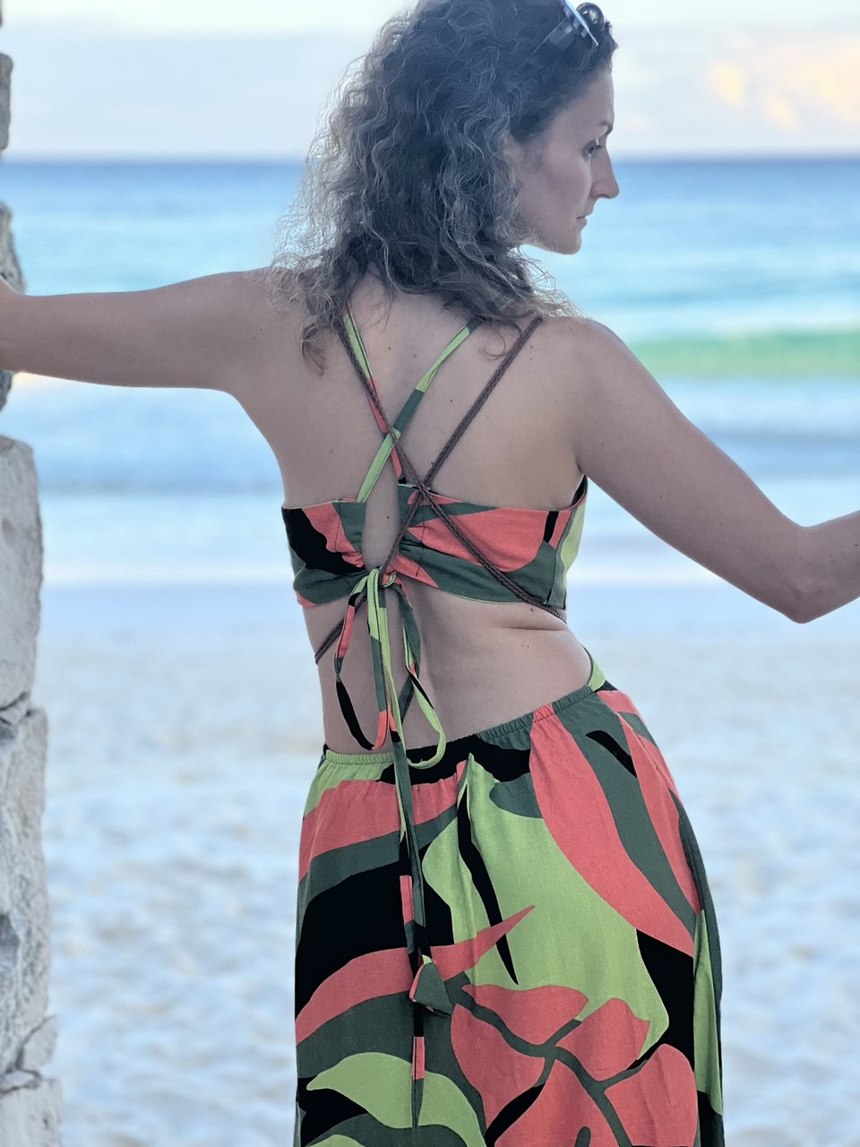 Vestido Alondra print selva
