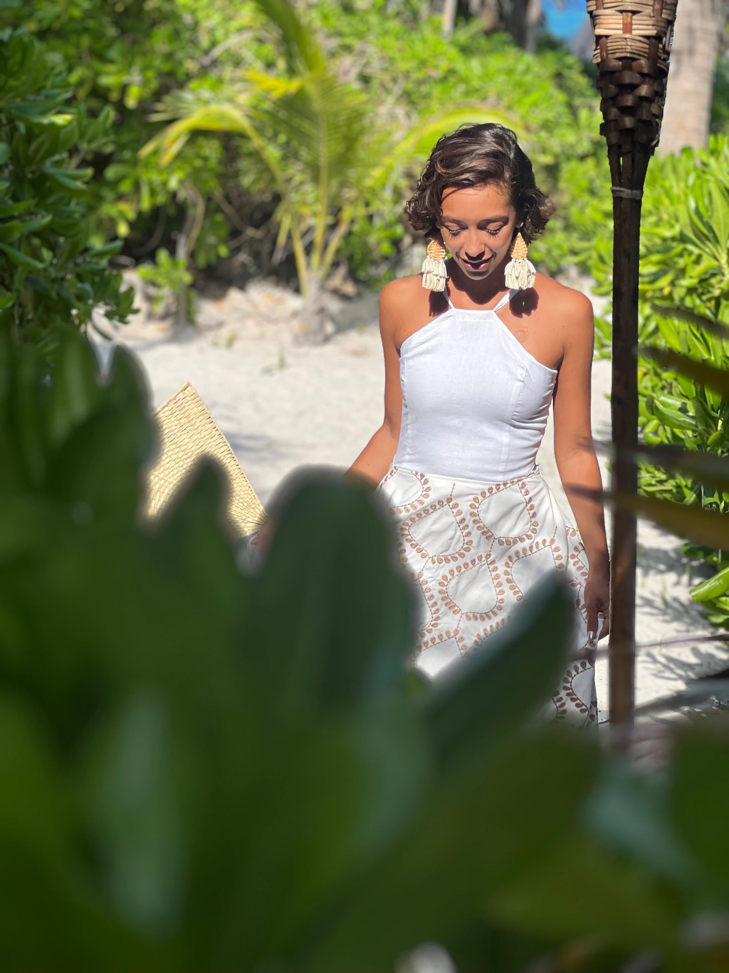 Vestido Valencia blanco
