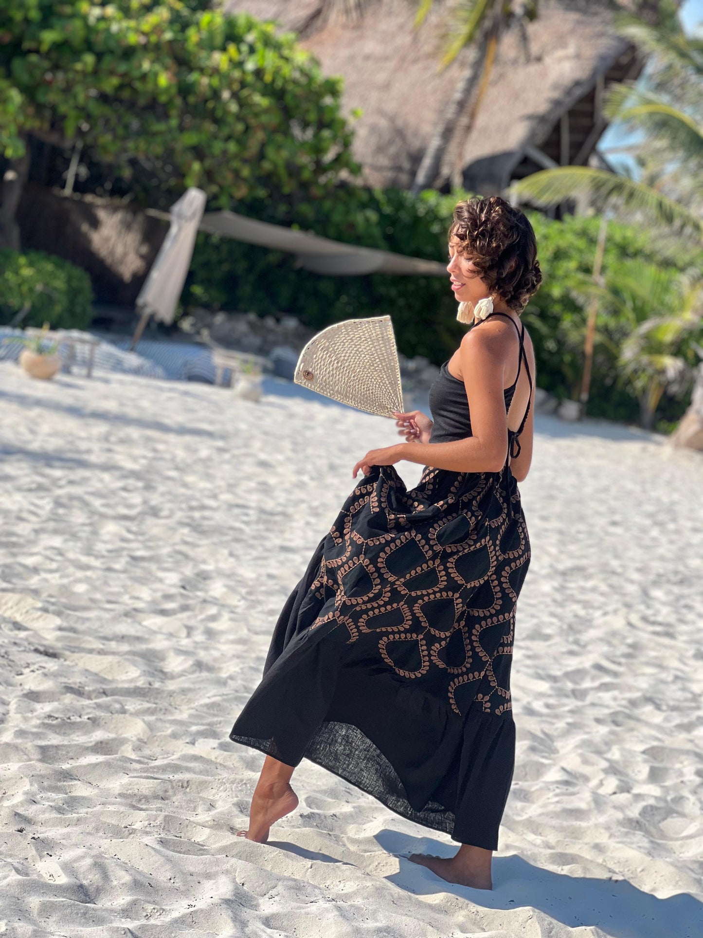 Vestido Valencia negro