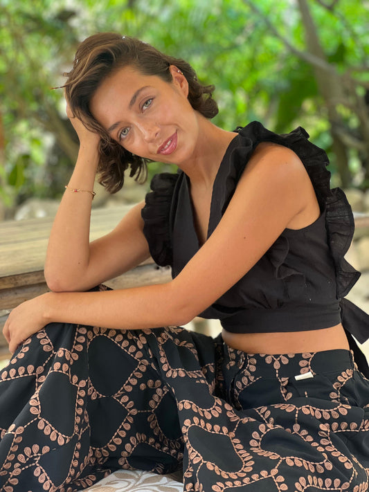 Top Mahahual negro