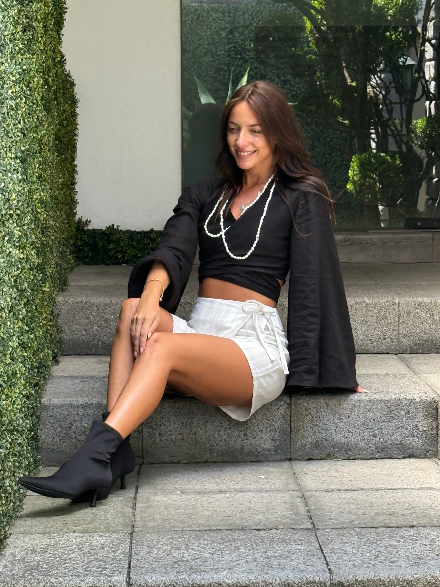 Blusa Lucía negra
