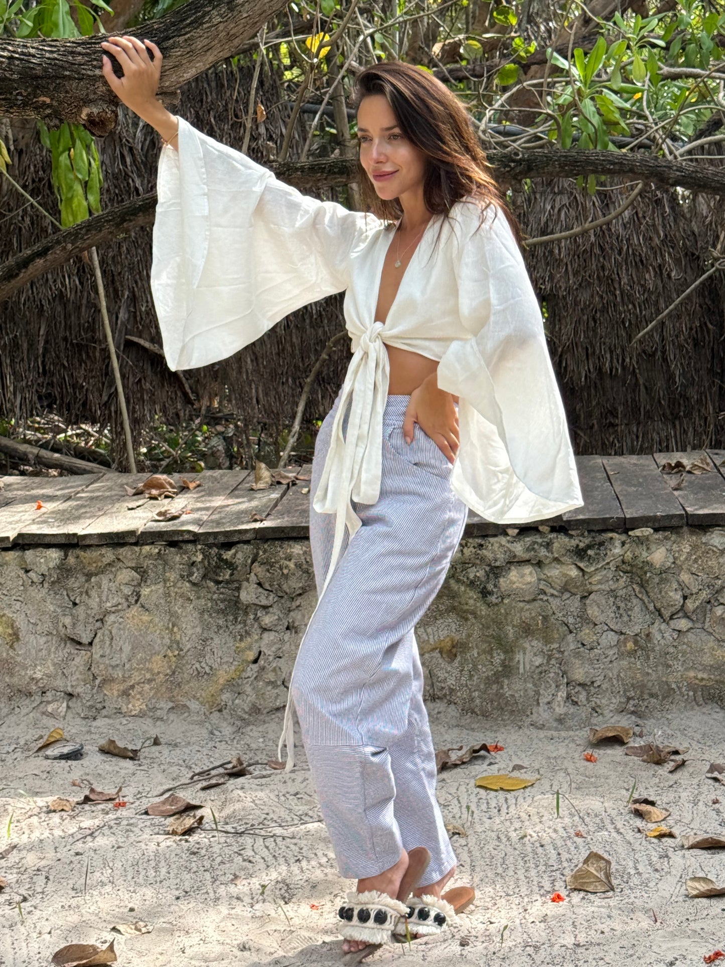 Blusa Lucía blanca