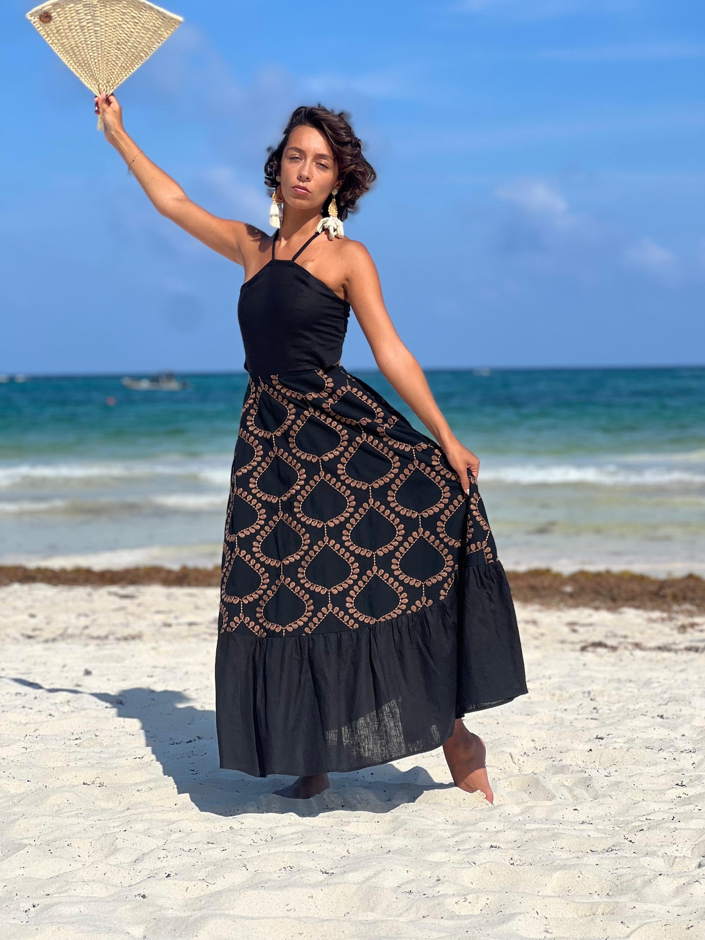 Vestido Valencia negro