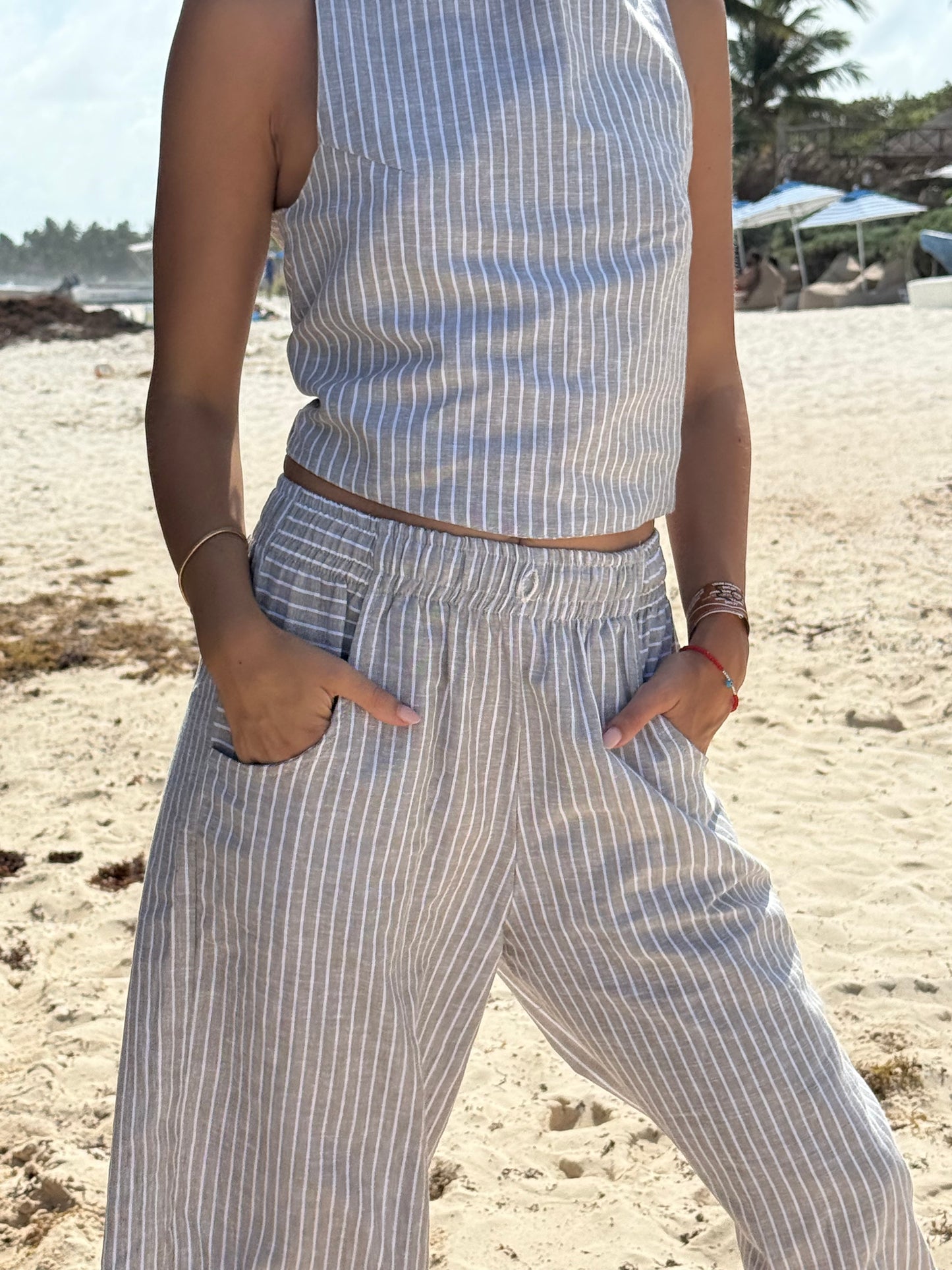 Pantalón Aura rayas