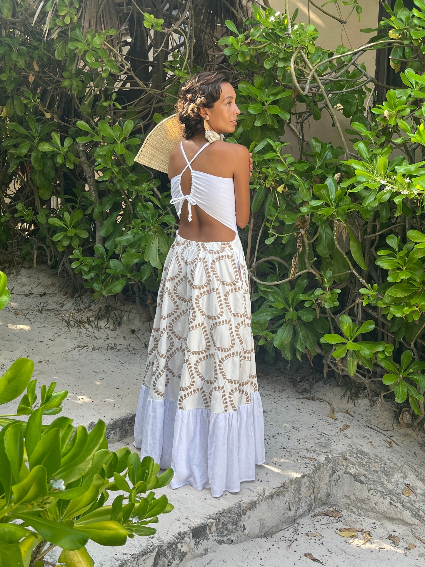 Vestido Valencia blanco