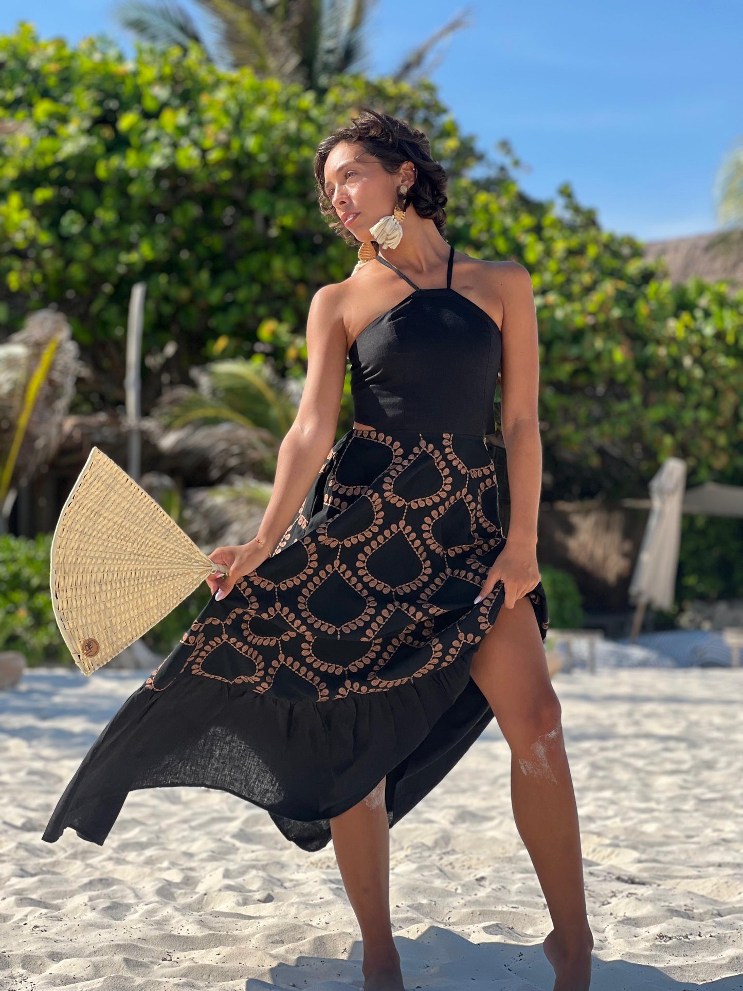 Vestido Valencia negro