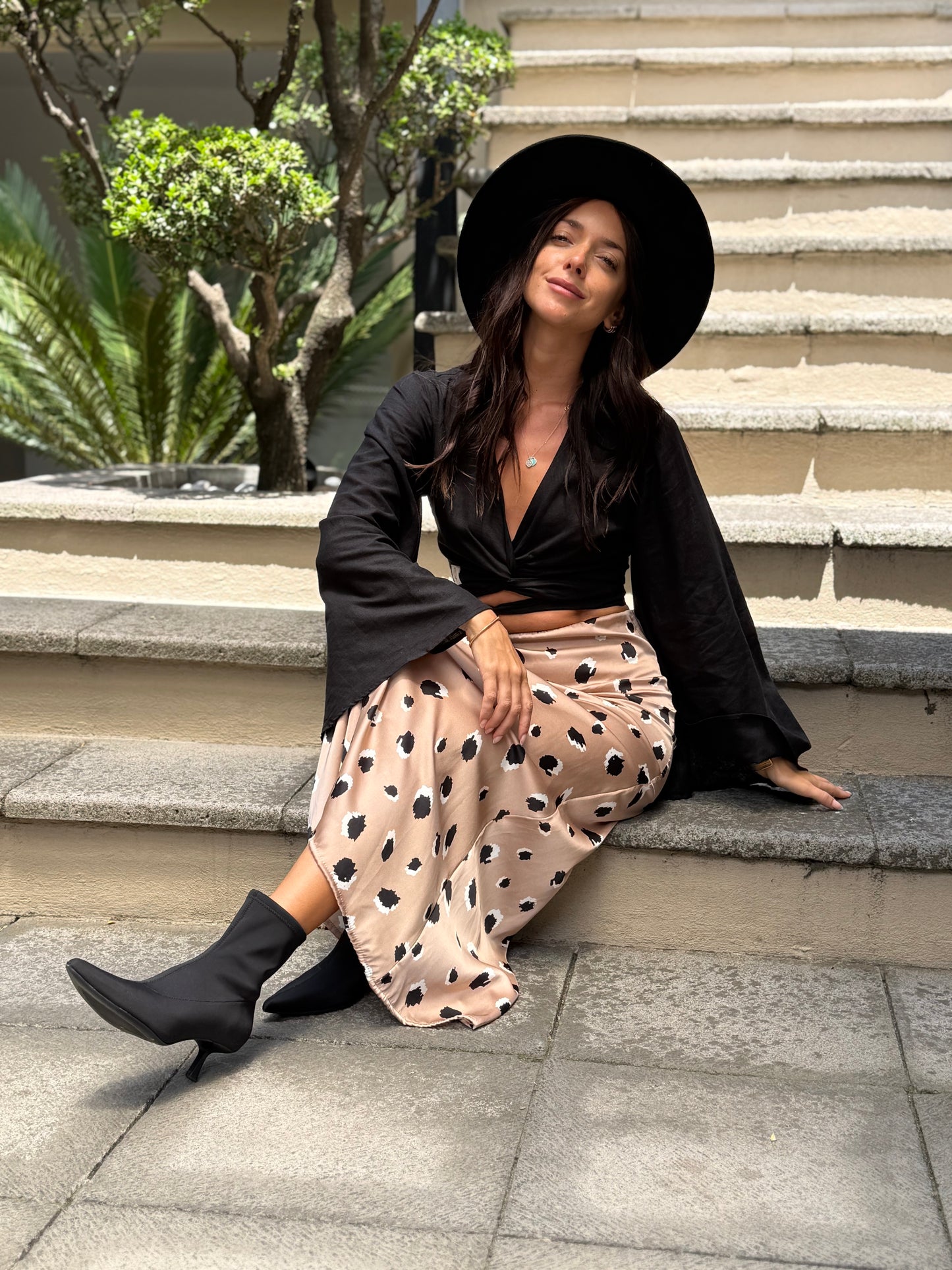 Blusa Lucía negra