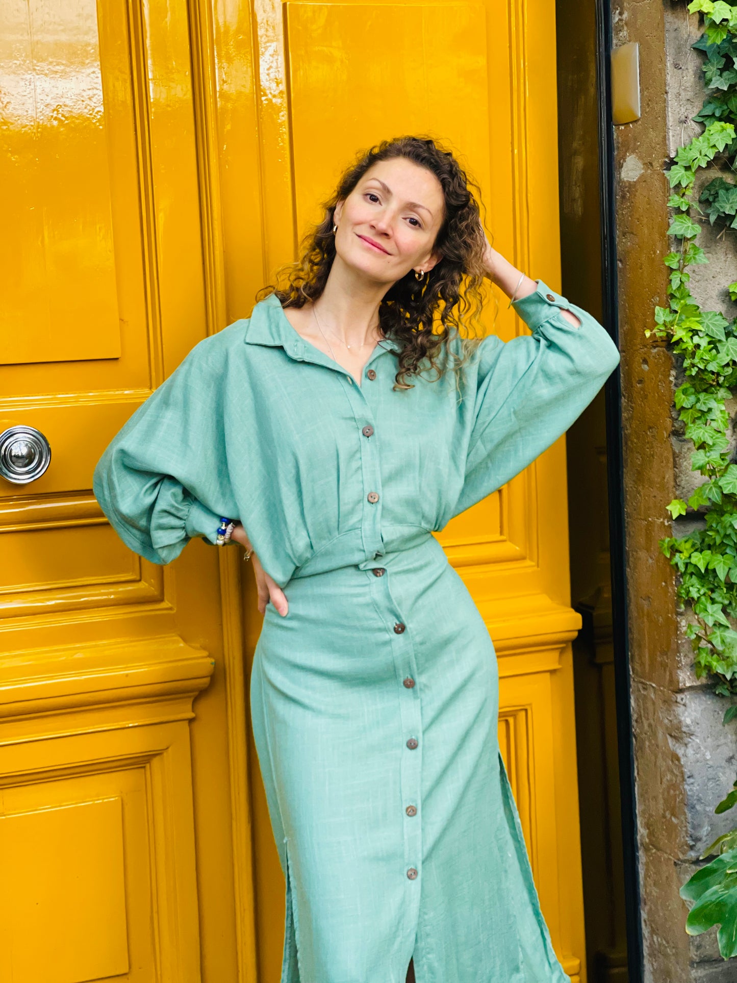 Vestido Sofía Verde