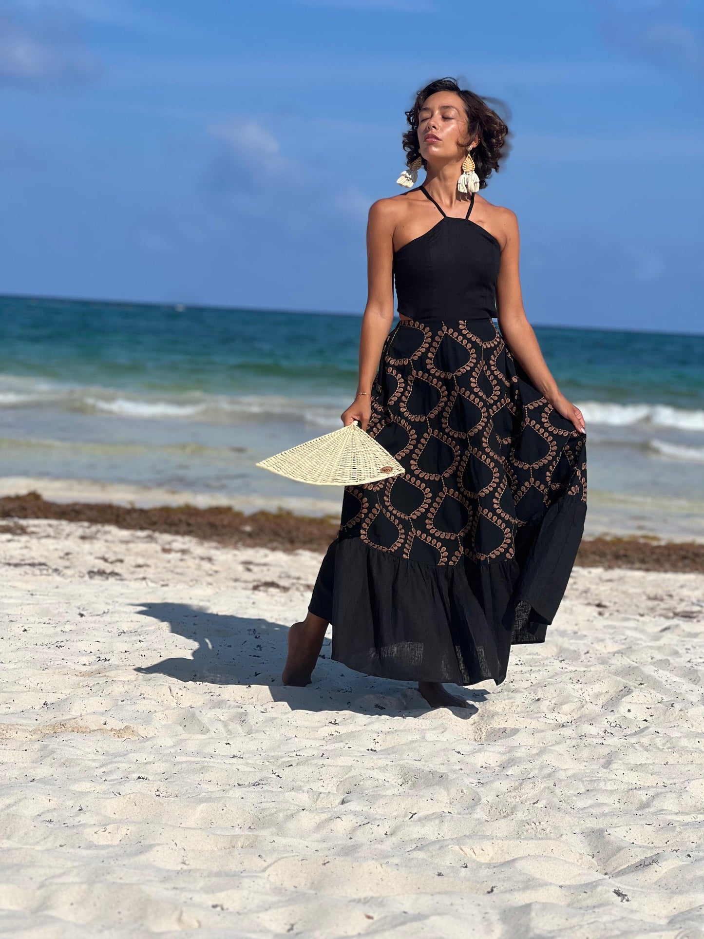 Vestido Valencia negro