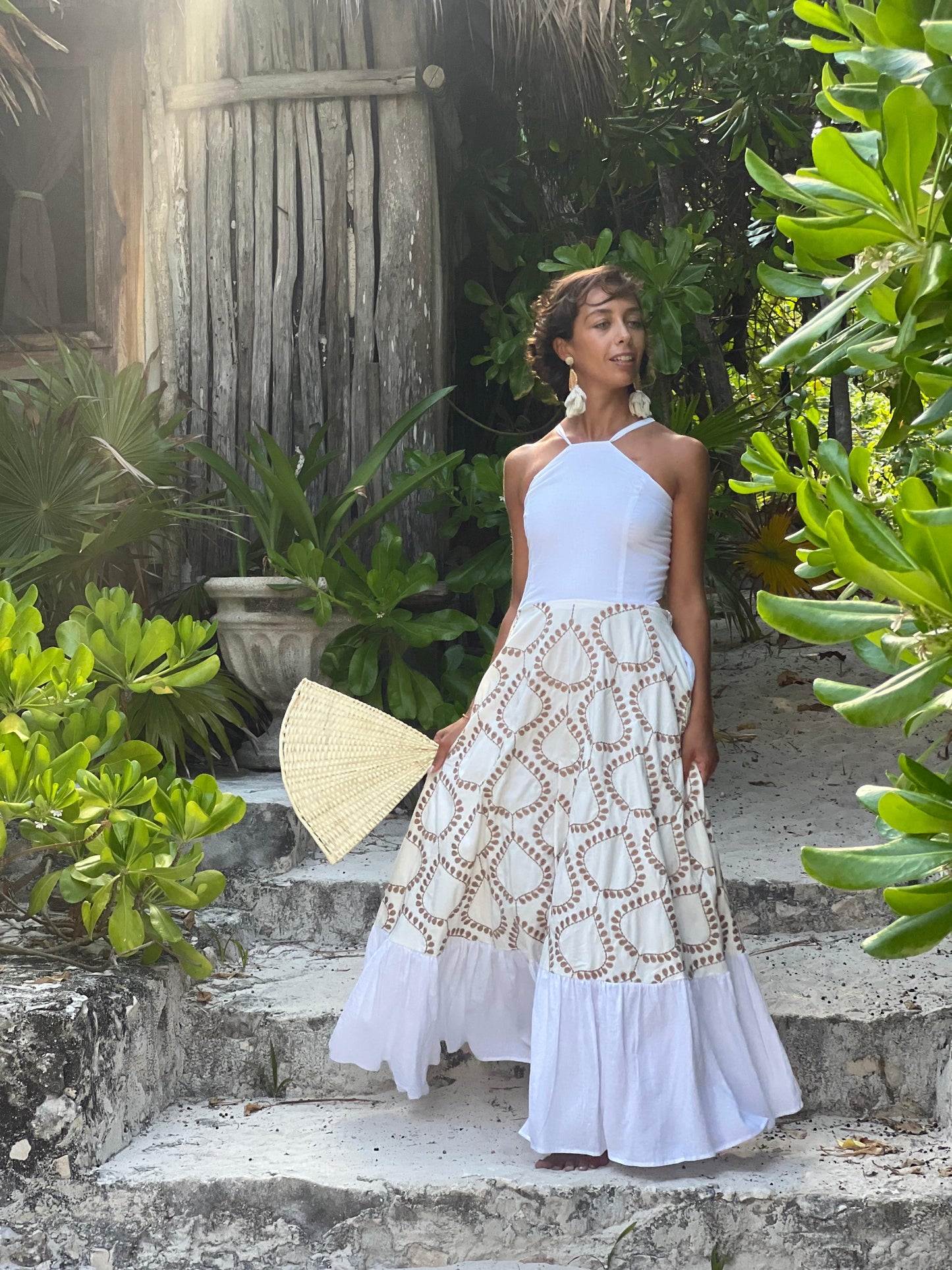 Vestido Valencia blanco