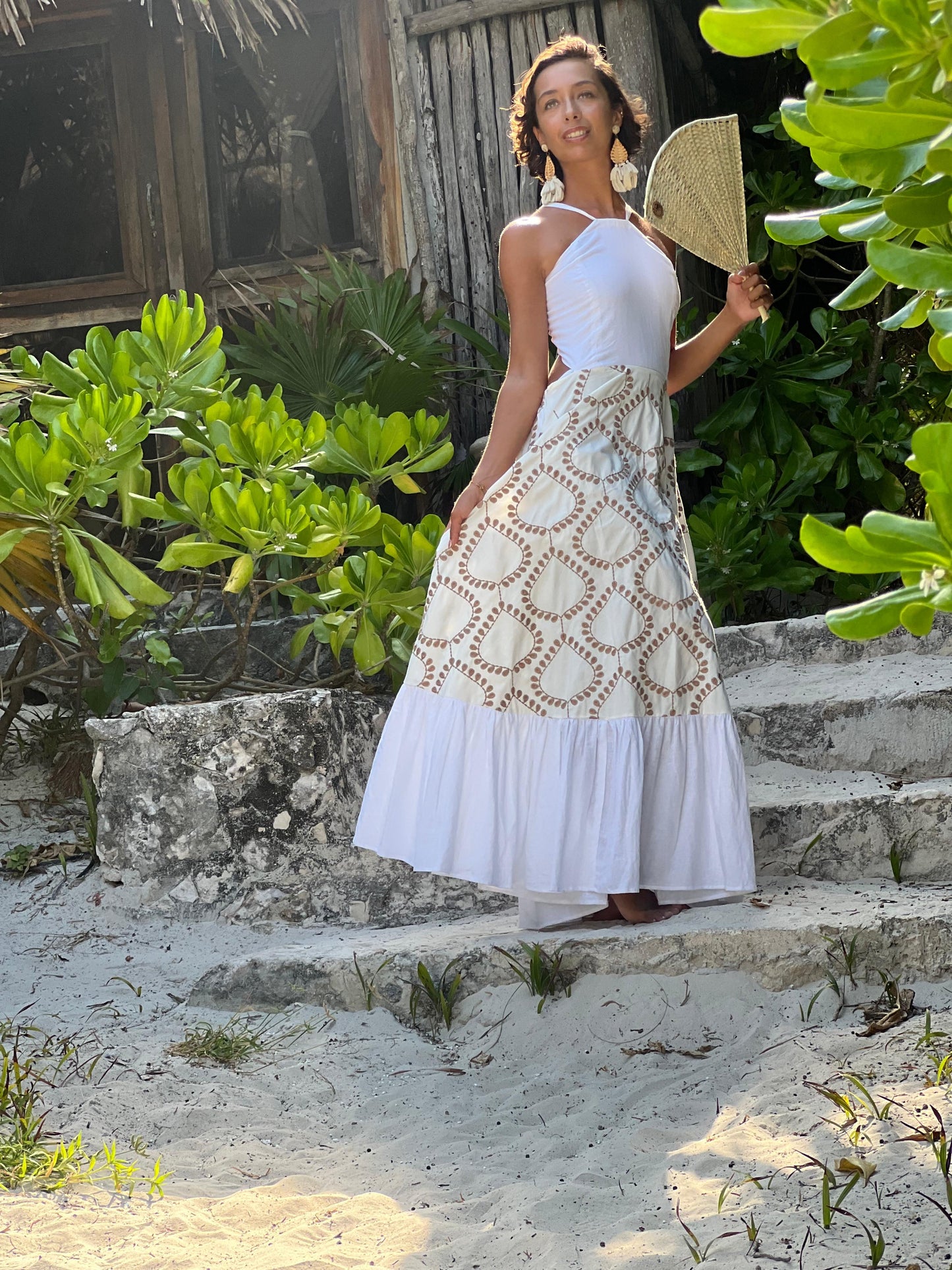 Vestido Valencia blanco