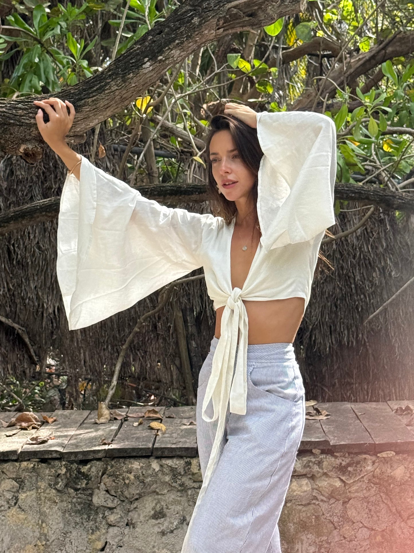 Blusa Lucía blanca