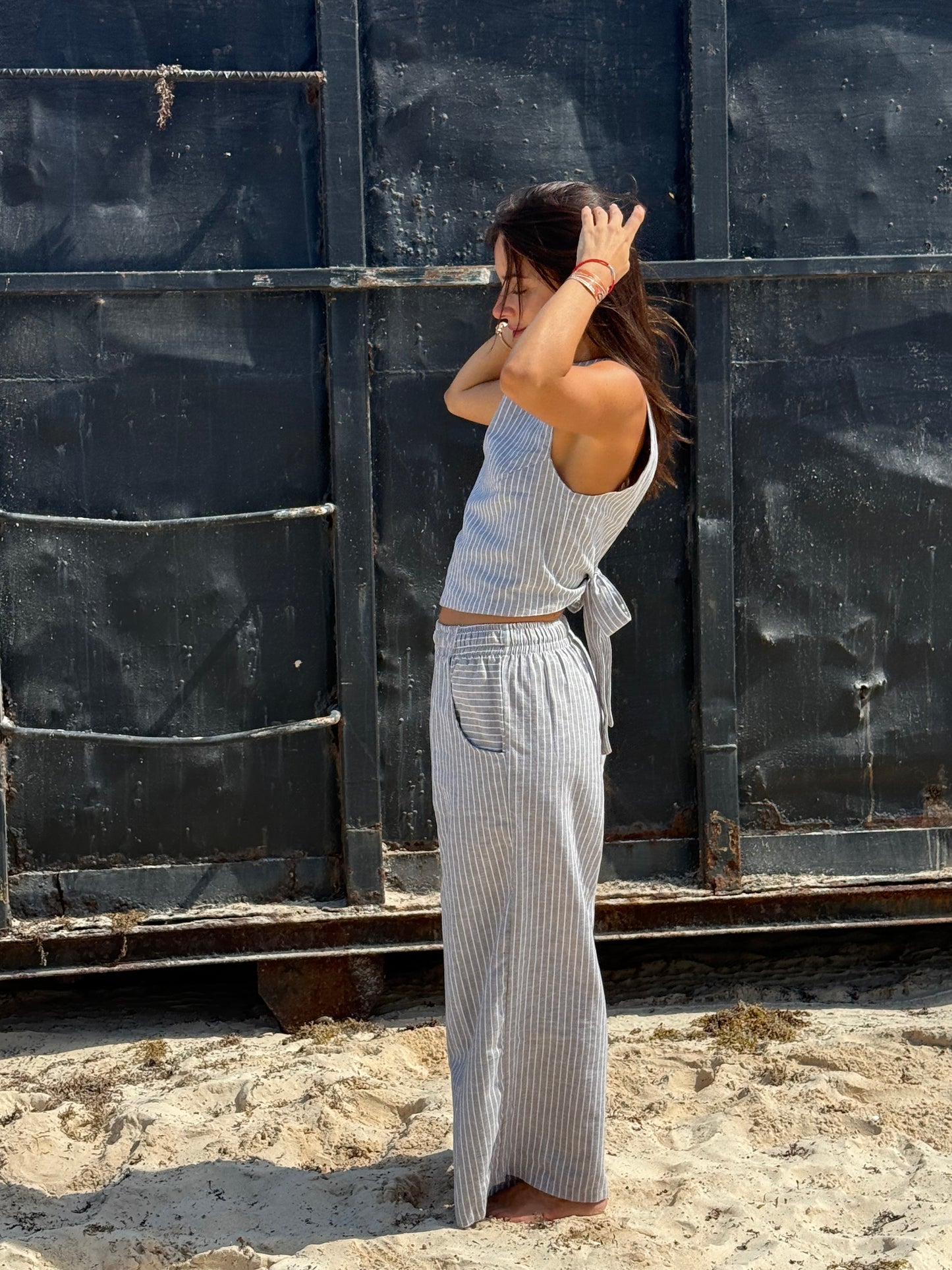 Pantalón Aura rayas