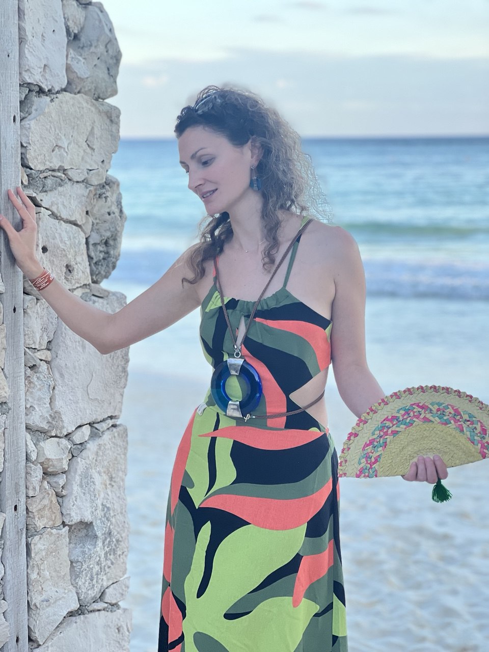 Vestido Alondra print selva