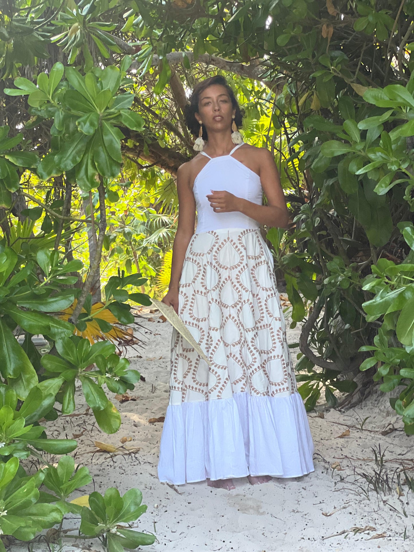 Vestido Valencia blanco