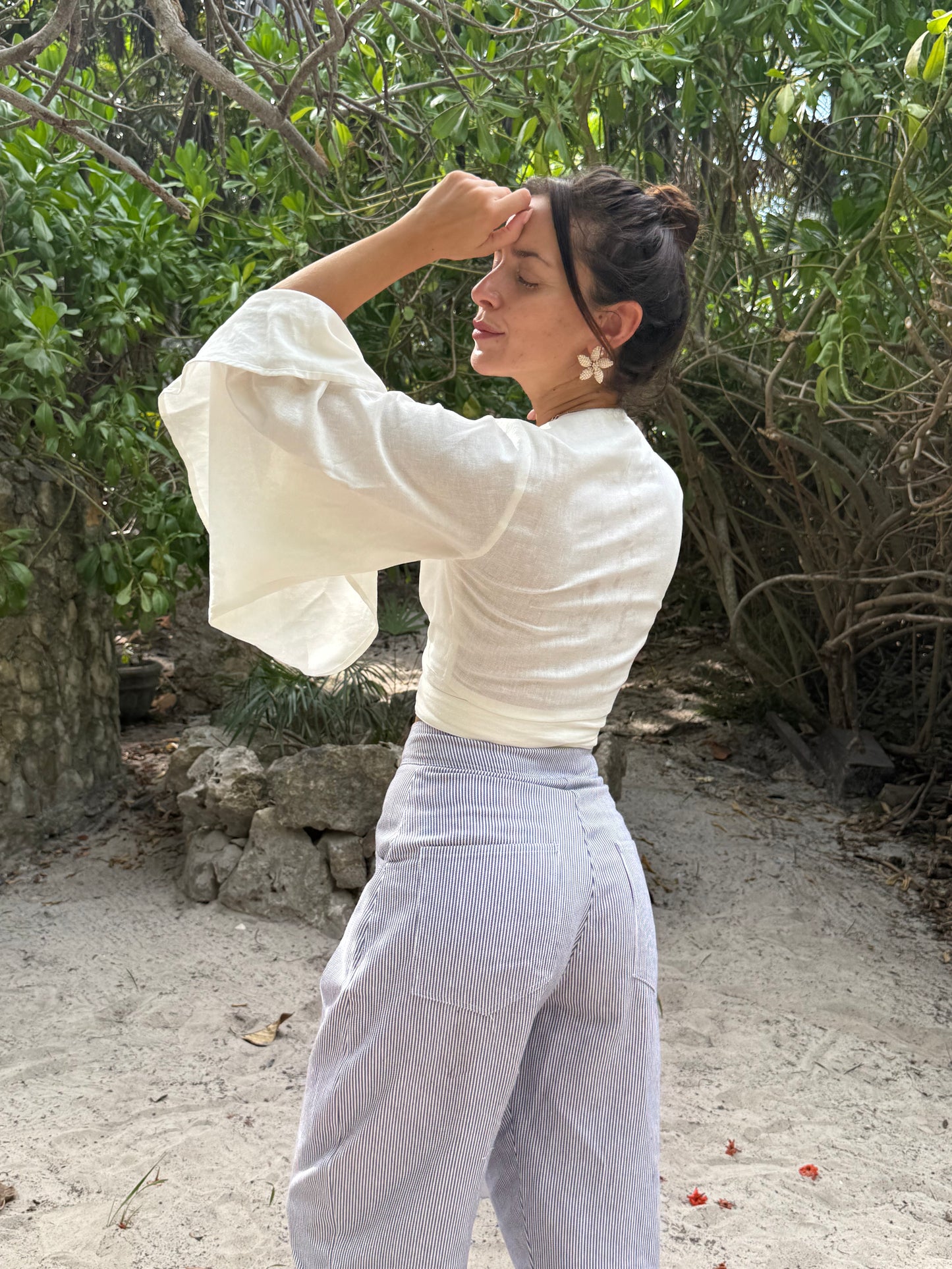 Blusa Lucía blanca