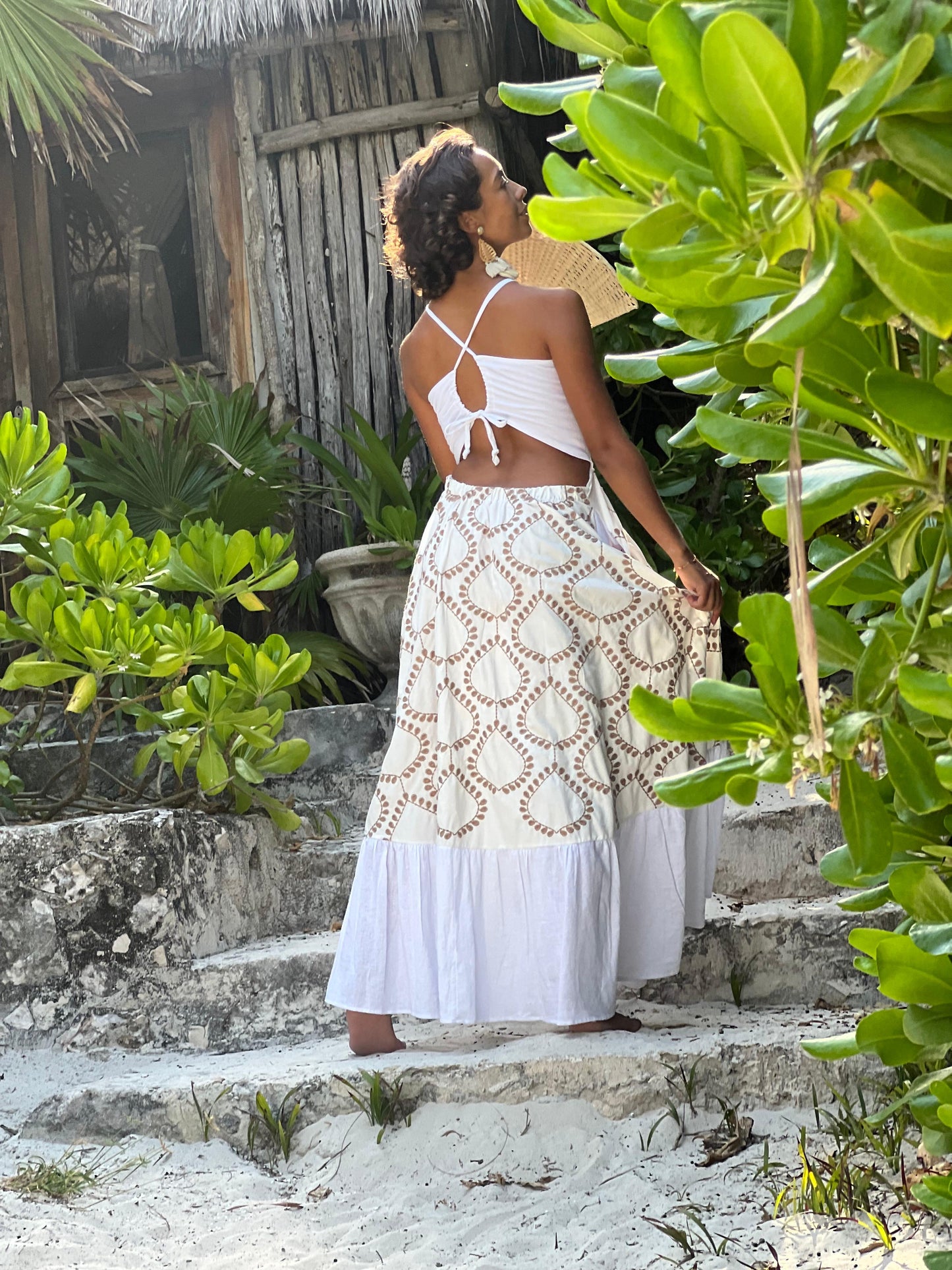 Vestido Valencia blanco