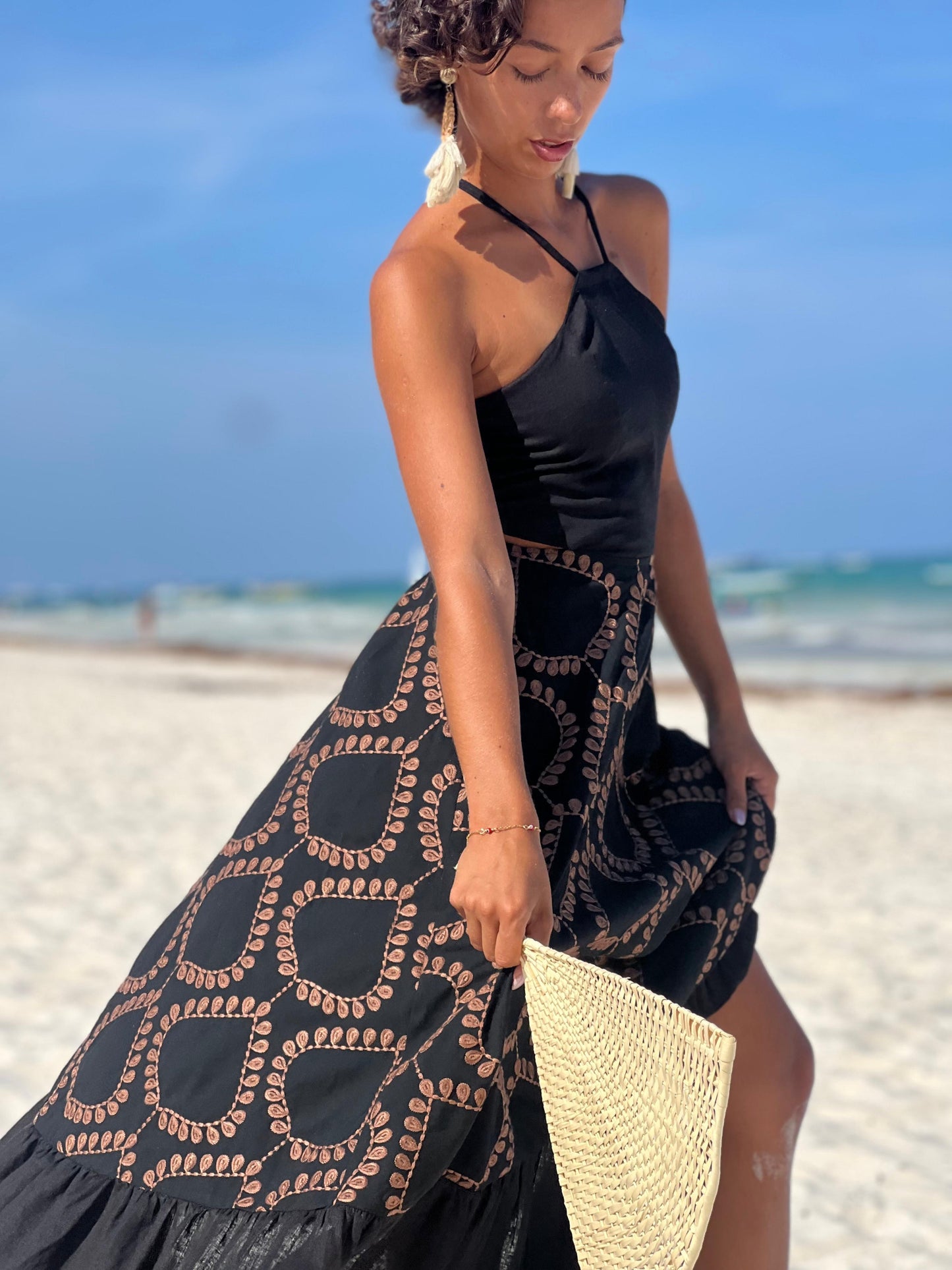 Vestido Valencia negro