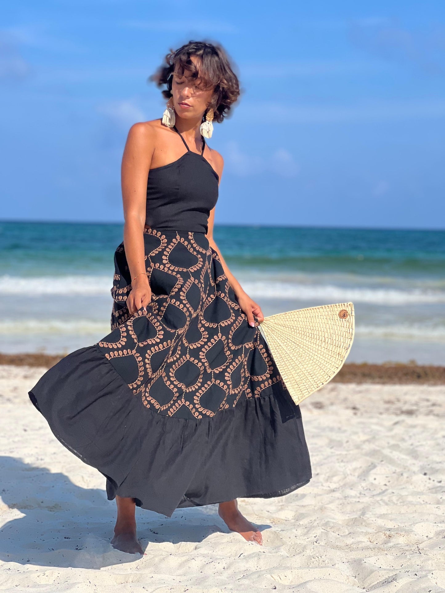 Vestido Valencia negro
