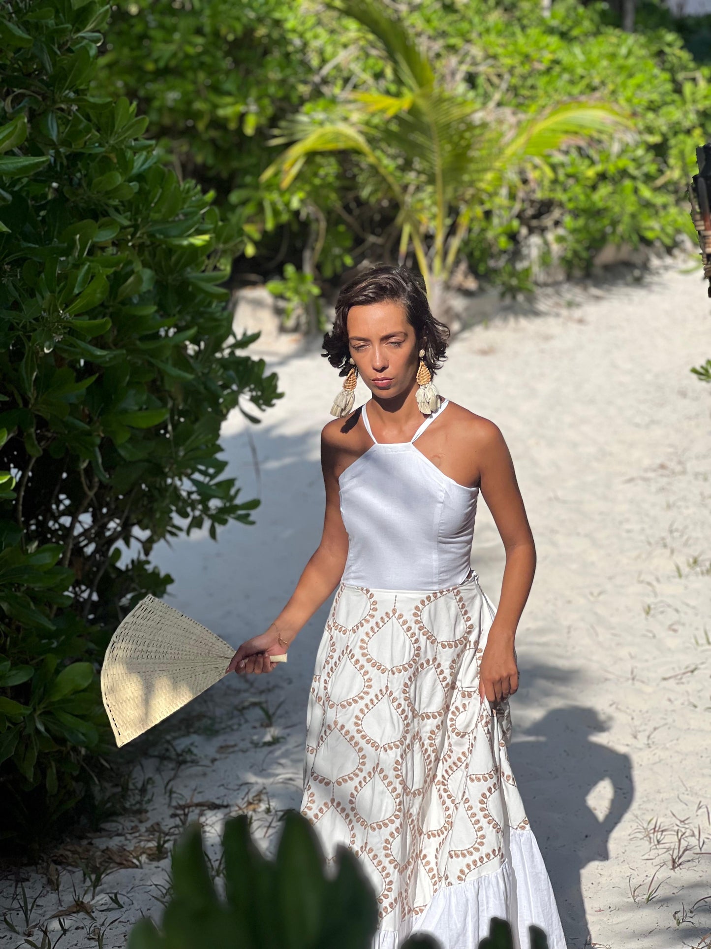 Vestido Valencia blanco
