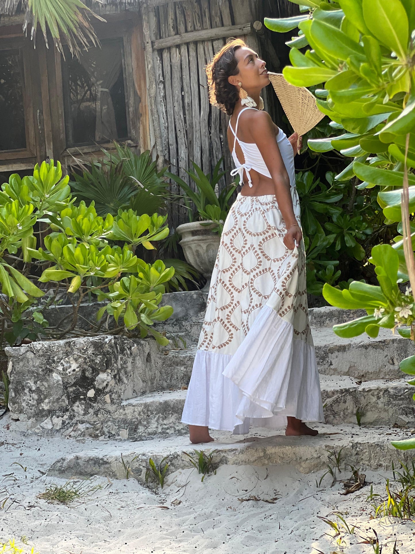 Vestido Valencia blanco