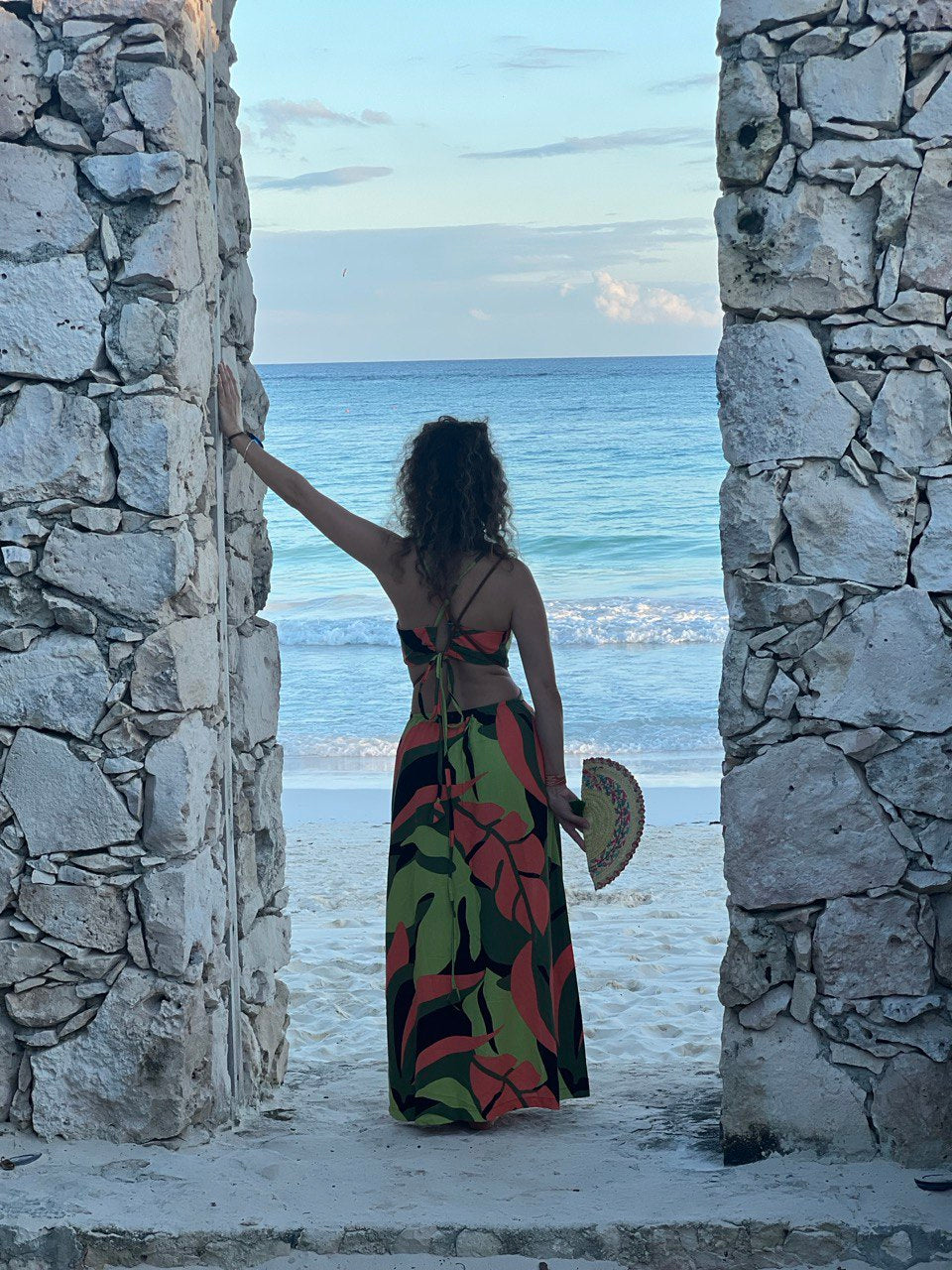 Vestido Alondra print selva