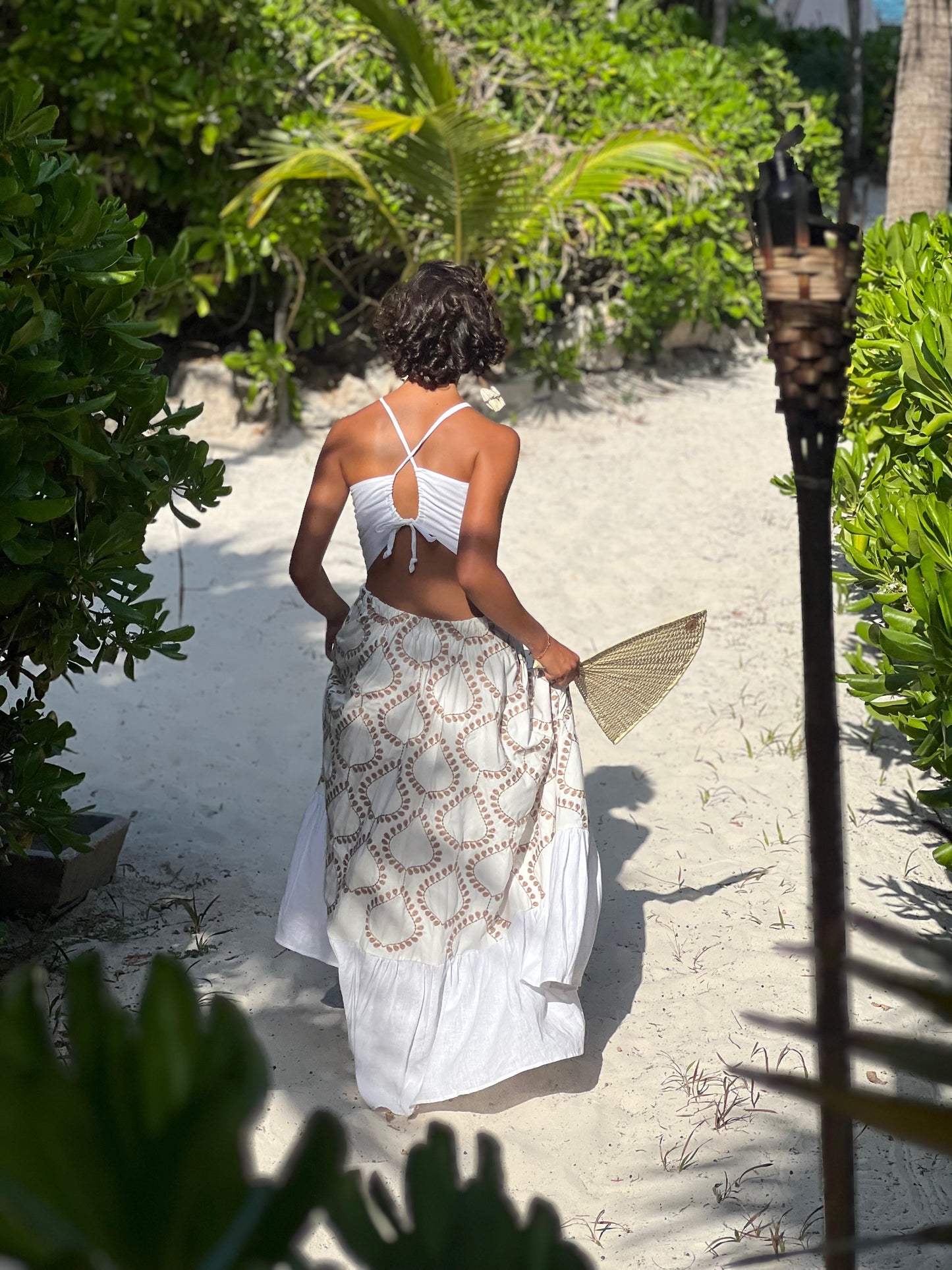 Vestido Valencia blanco